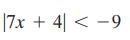 |7x + 4