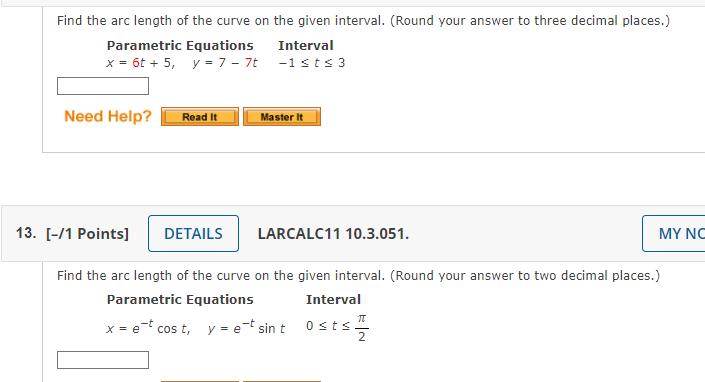 Find the arc length of the curve on the given interval. (Round your answer to three decimal places.)