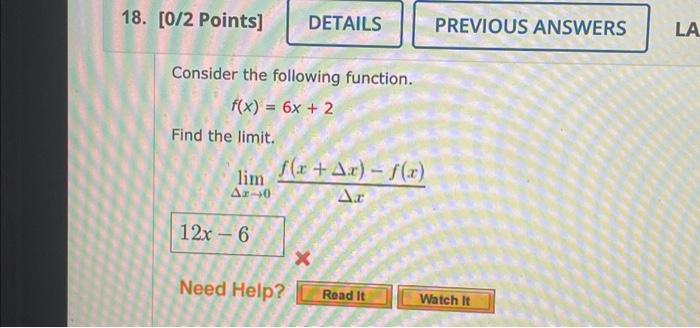 X114 = 10. [1/2 Points] PREVIOUS ANSWERS LARCALC11 1.3.043. Find the limit