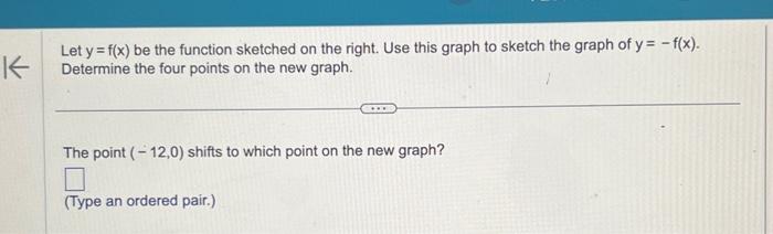 K Let y = f(x) be the function sketched on the right.