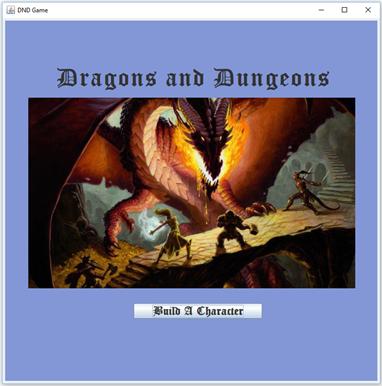 OND Game Dragons and Dungeons Build A Character