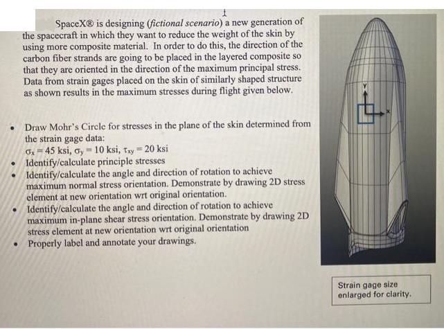 SpaceX is designing (fictional scenario) a new generation of the spacecraft in which they want to reduce the