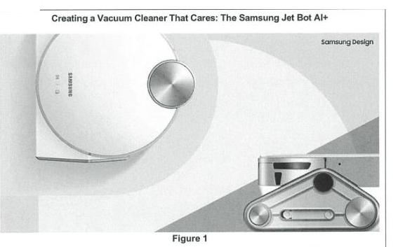 Creating a Vacuum Cleaner That Cares: The Samsung Jet Bot Al+ HIG SAMSUNG Figure 1 Samsung Design