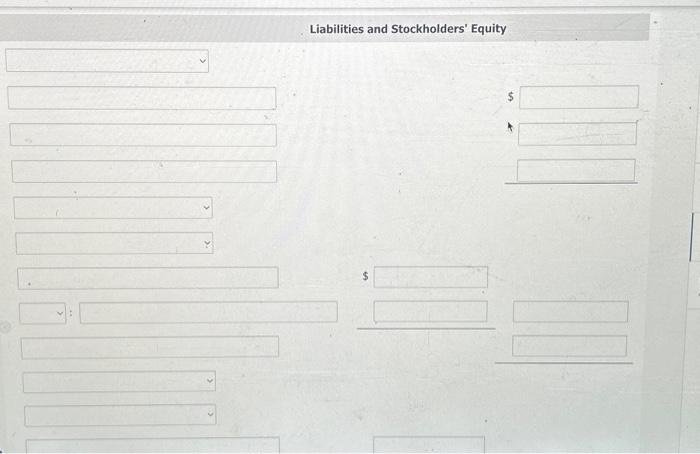 Liabilities and Stockholders' Equity $
