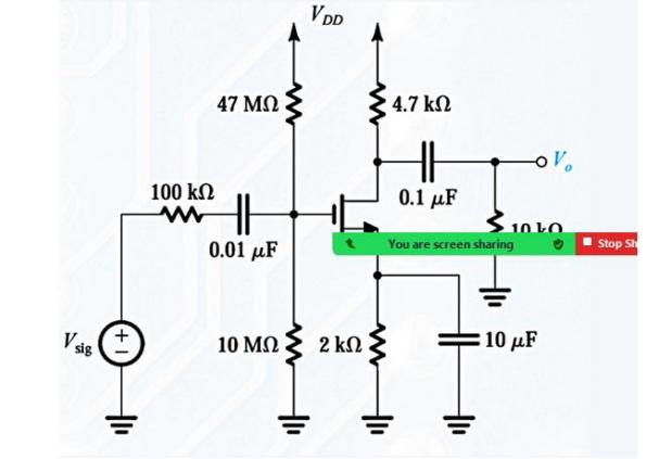 V sig +1 410 100   47  0.01 F 10  M w H10 VDD 2   4.7  4 0.1   You are screen sharing H11 10  I Stop St
