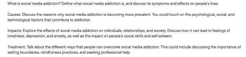 What is social media addiction? Define what social media addiction is, and discuss its symptoms and effects