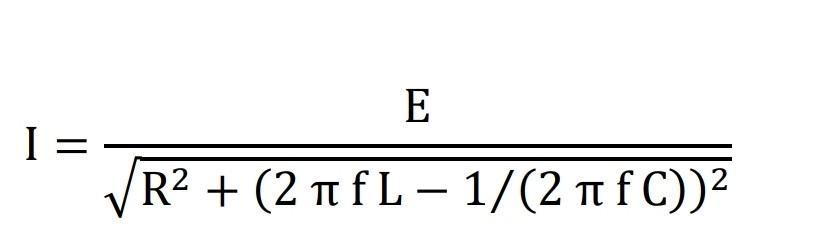 I = E R + (2  f L - 1/(2  f))