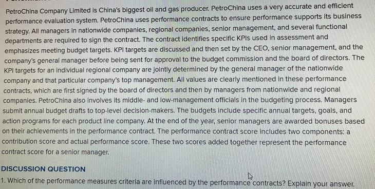 PetroChina Company Limited is China's biggest oil and gas producer. PetroChina uses a very accurate and