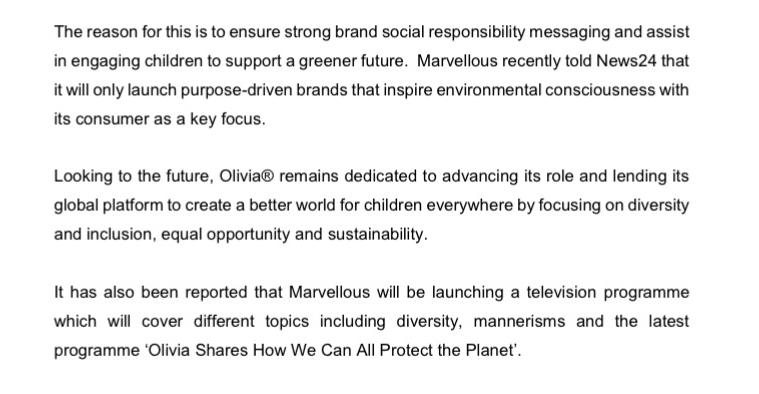 The reason for this is to ensure strong brand social responsibility messaging and assist in engaging children