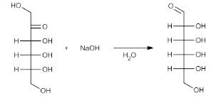 HO I I H :0 -OH -OH OH . NaOH H2O  I I I OH -OH  OH HO: