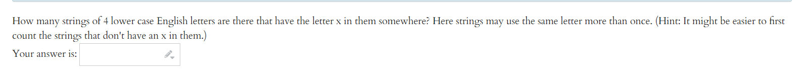 either 0 and 1. (a) How many bit strings of length 5