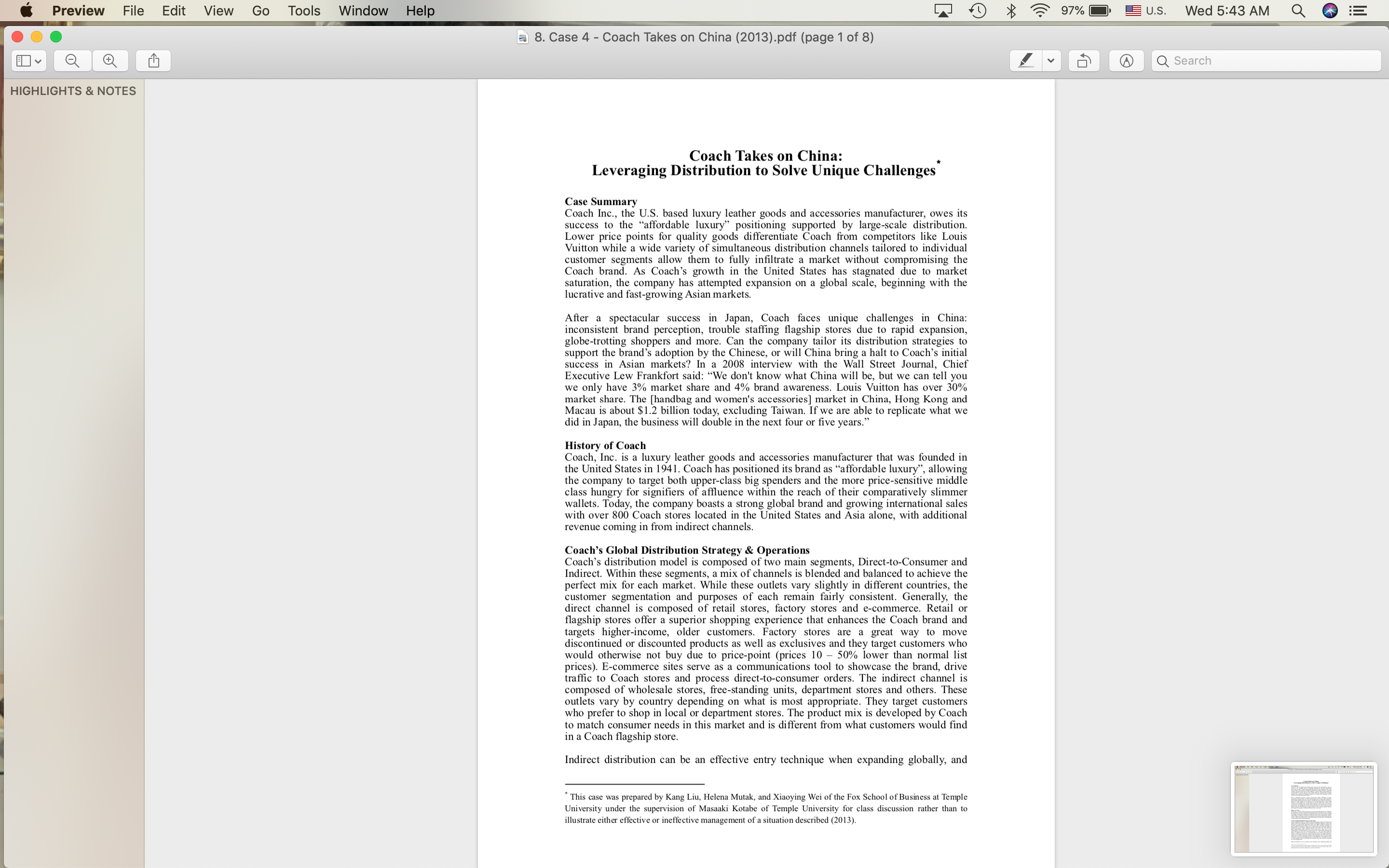 Preview File Edit View Go Tools Window HIGHLIGHTS & NOTES Help 8.