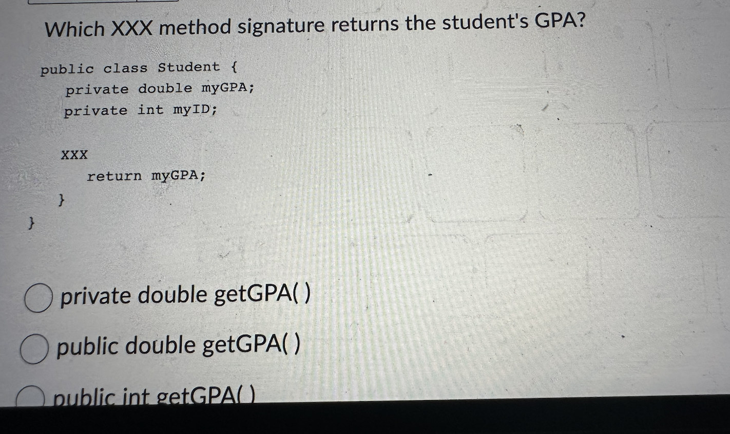 Person barb = new Person (18); Person jessie: = new Person (21);