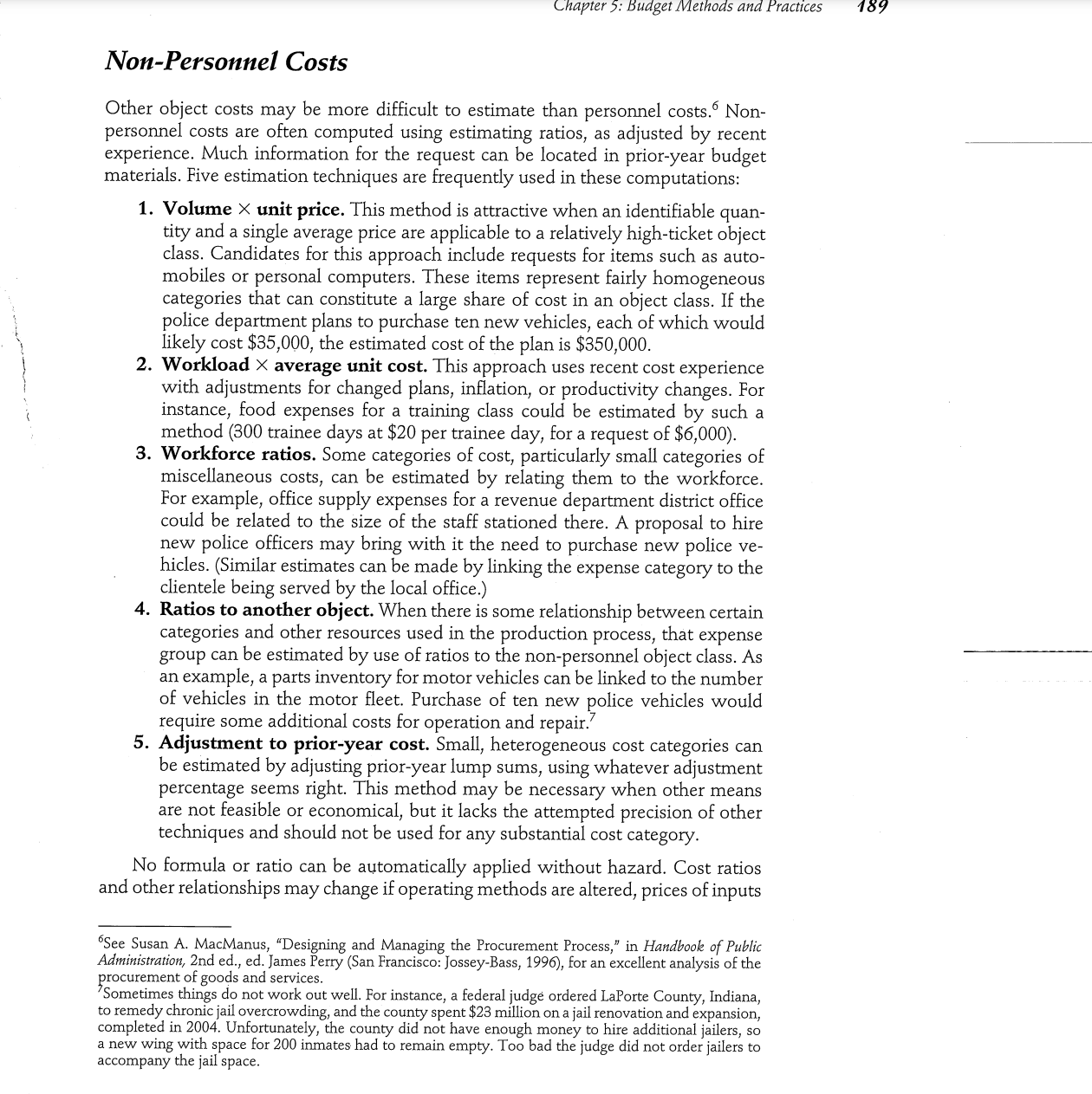 example of the technique; * extend the use of break-even analysis to