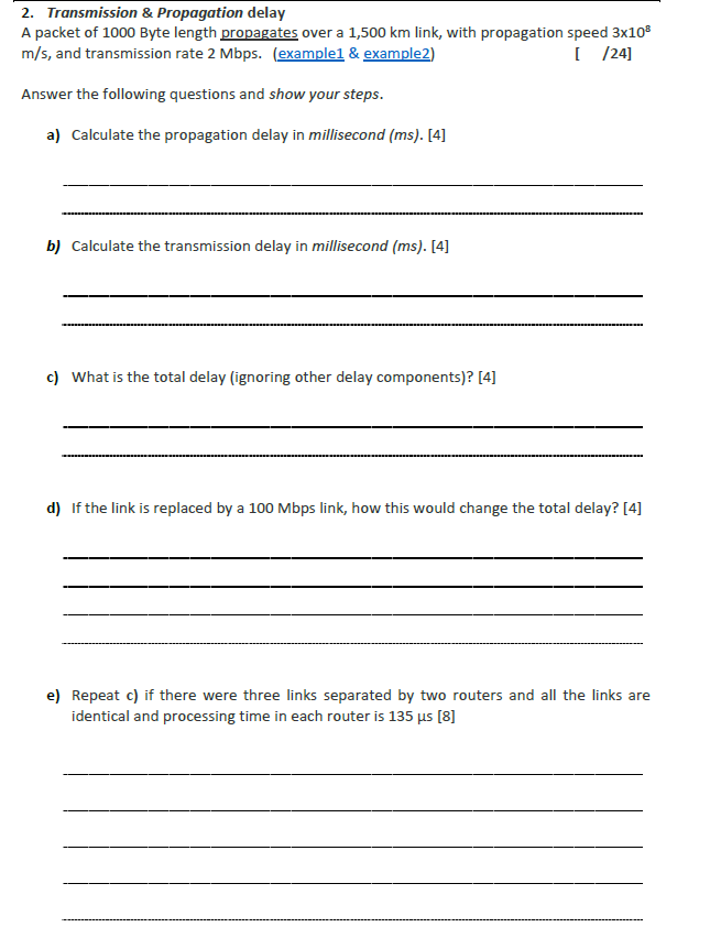 IP layer is the [2] [3] HTTP is an [4] WiFi is