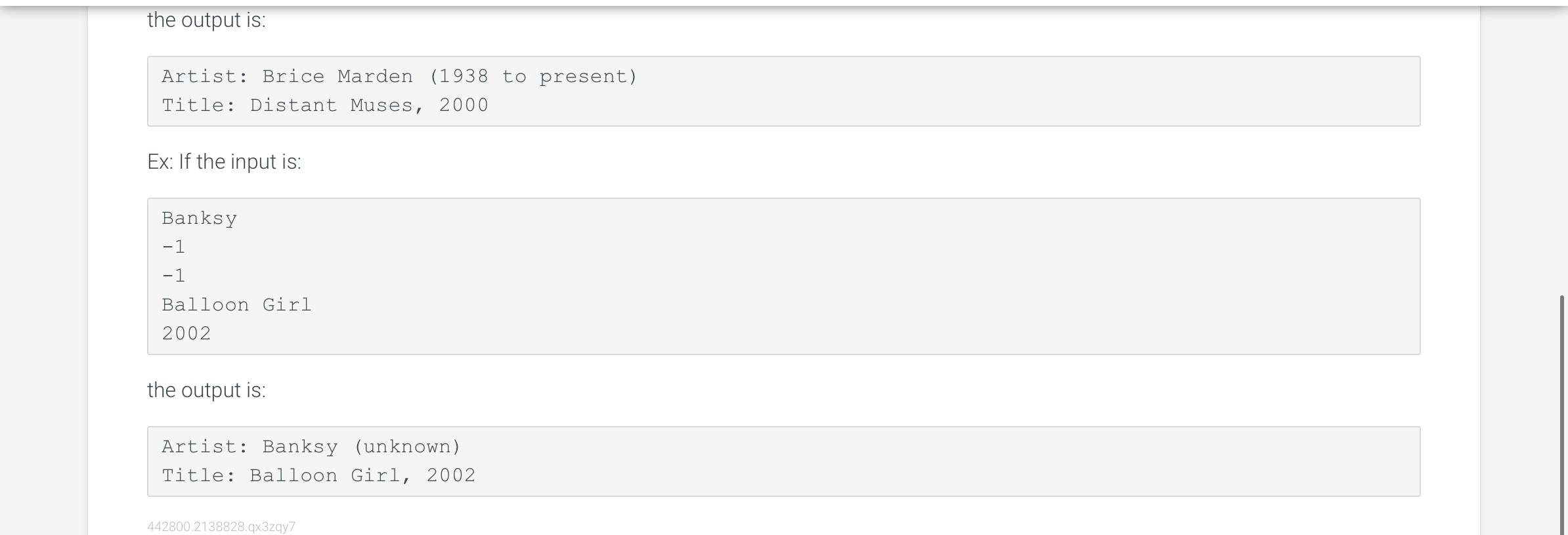 use the Artist default constructor parameter values. Add an import statement to
