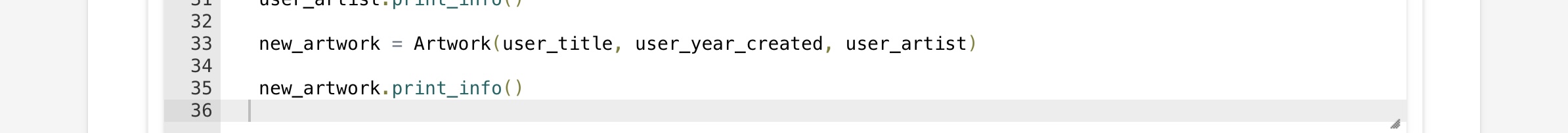 import the Artist class. Add import statements to main.py to import the