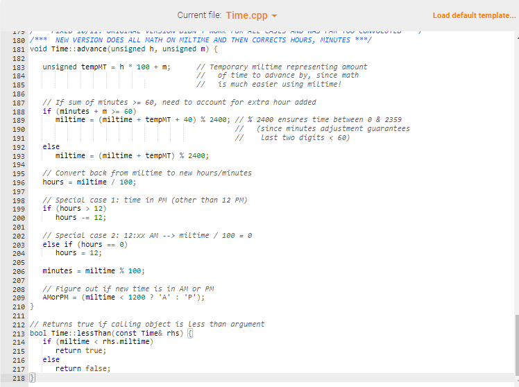 Arithmetic operators: + - += == Increment operators: ++ as both pre-