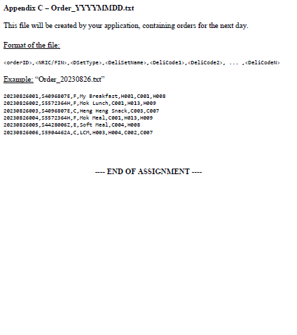 _delis: dictionary of Deli objects _orders: list _init__(self) setupParticipants(self): dictionary setupDelis(self): dictionary