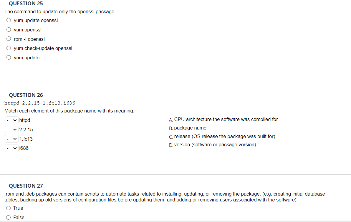 O creates a tarball of /tmp/myfiles/ O individually compresses each file in