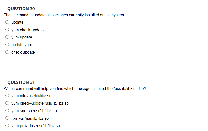 update QUESTION 5 The primary purpose of an archive utility is to