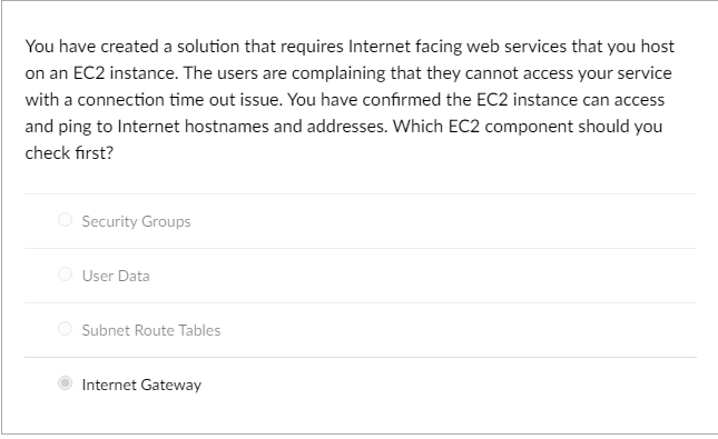 You have created a solution that requires Internet facing web services that