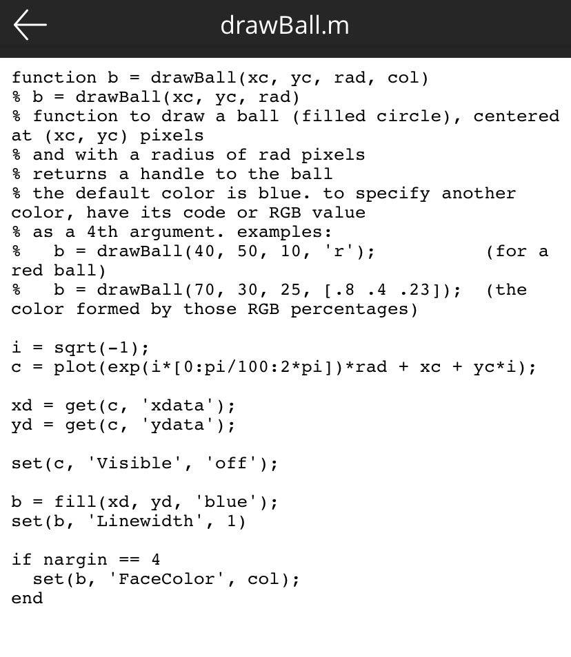 named b1 that is centered at (120, 275) with radius 25 by