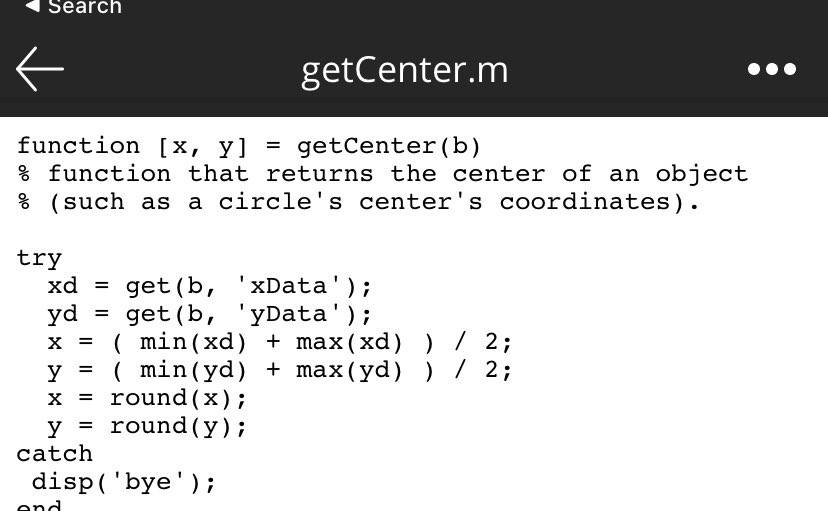 calling drawBall. c. Draw a red ball named b2 that is centered