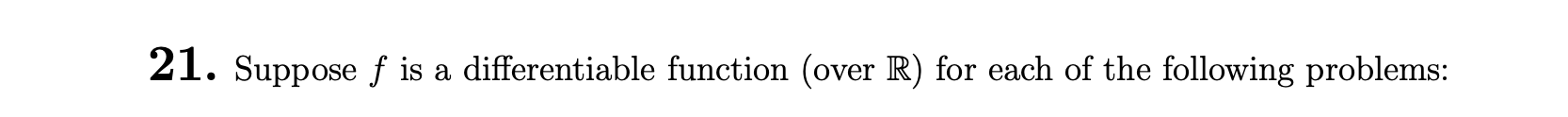 Find f (3) given that x + I. Find (3) given that