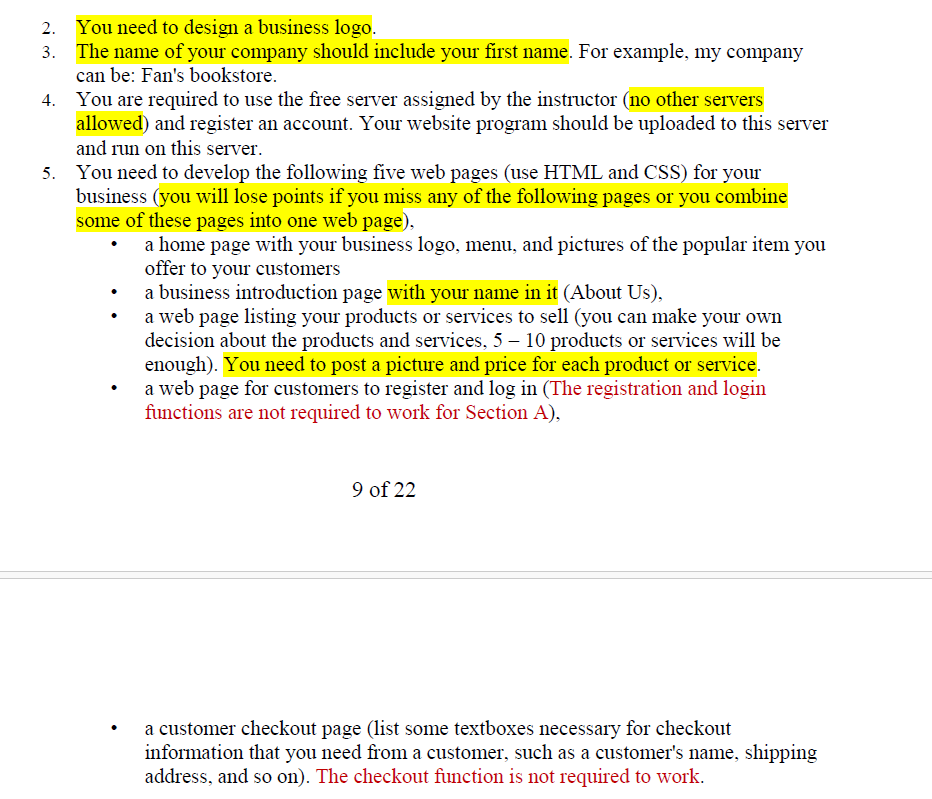 (you are expected to spend at least 40 hours on this project