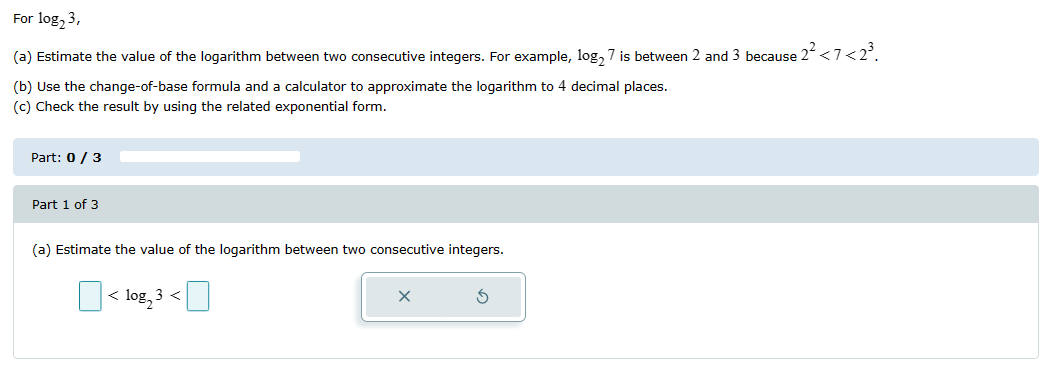 [solved] For Log3, (a) Estimate The Value Of The L 