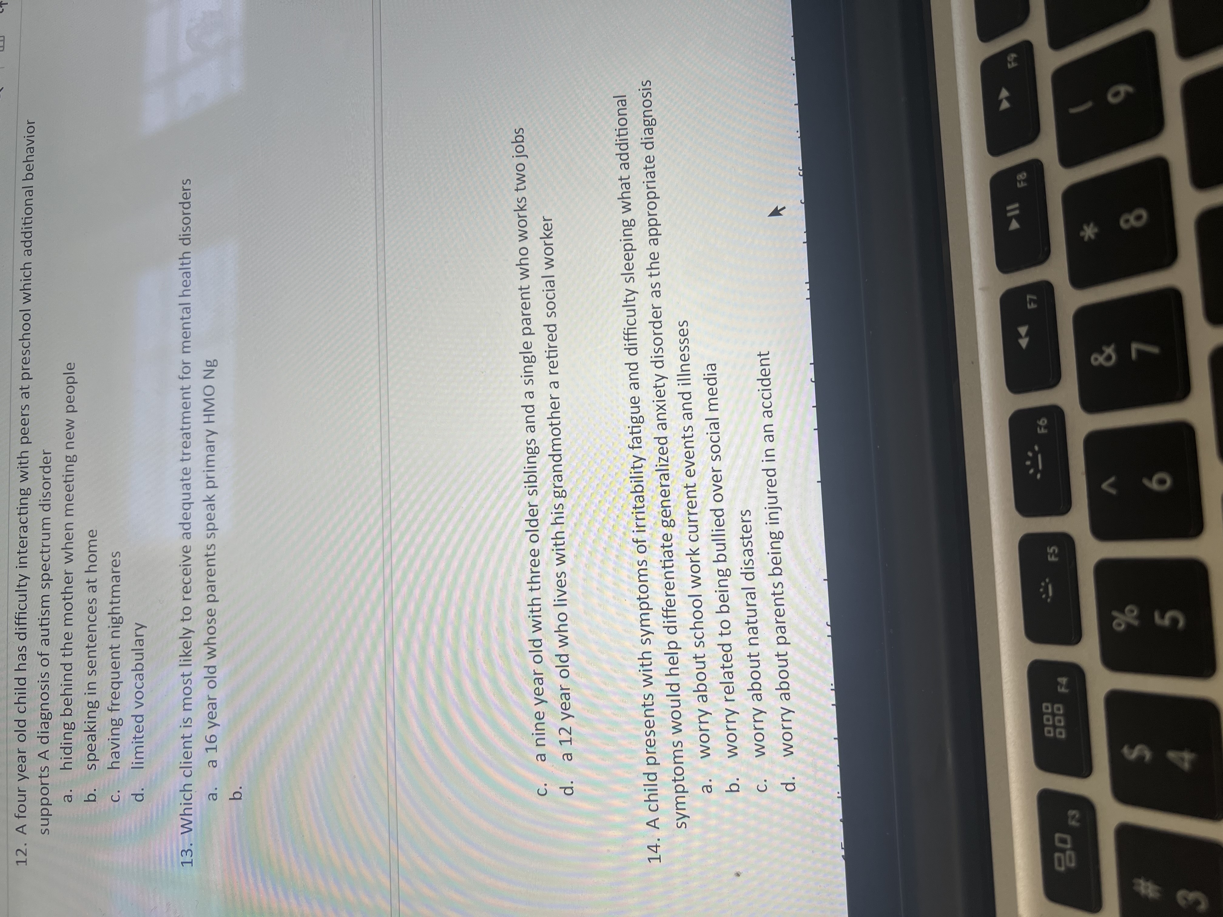 Increased number of offspring 2. A client with bipolar disorder is prescribed