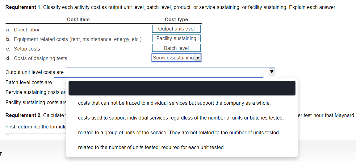 aggregates all operating costs of $1,200,000 into a single overhead cost pool.