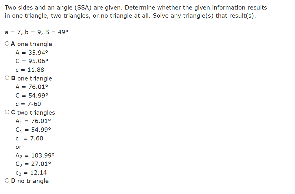 = 28x OB x = 28y OC y = -28x OD x2