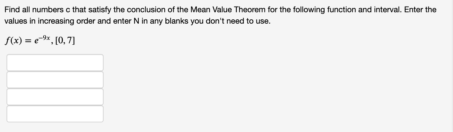 (1 point) Let f(x) = 5x + 2x - 10. Answer the