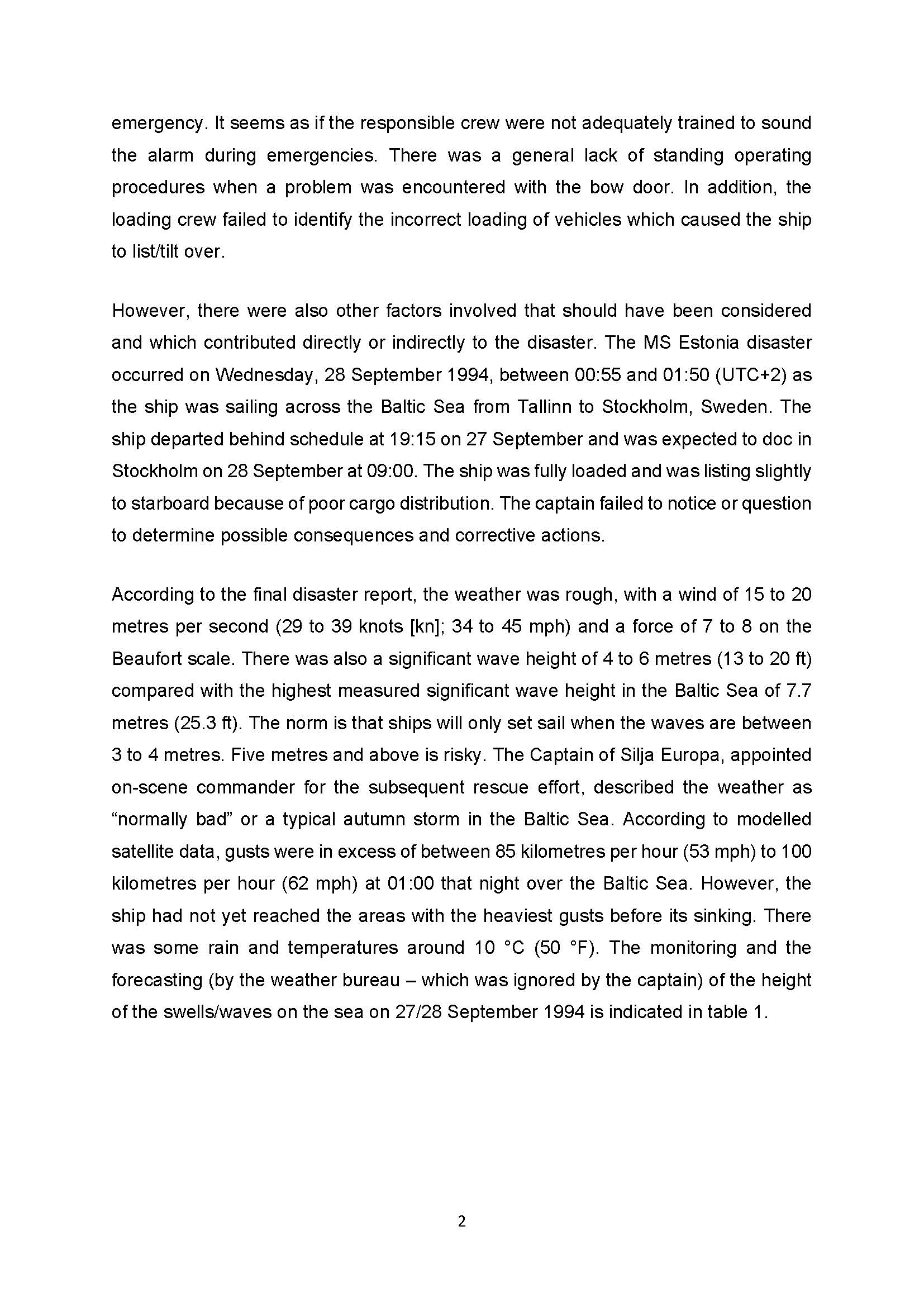 the questions related to the case study. [60] Case study The MS