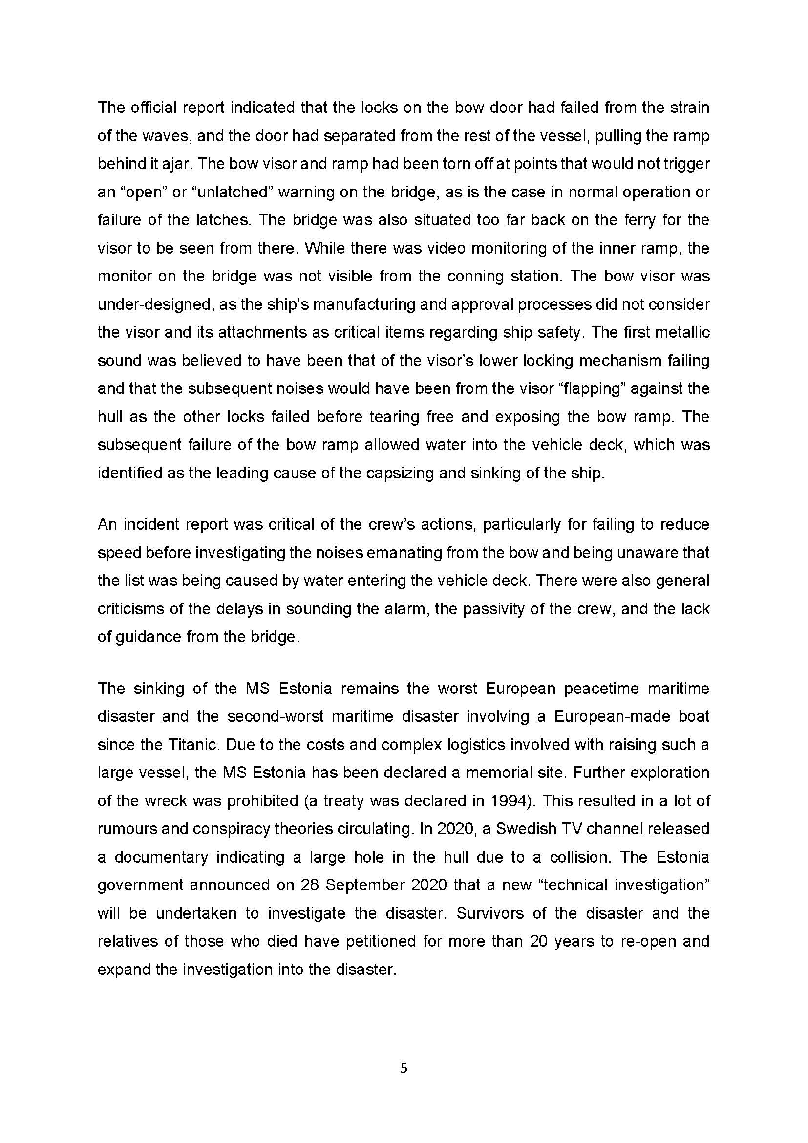 and operators. The ferry was sold to Nordstrm & Thulin on the