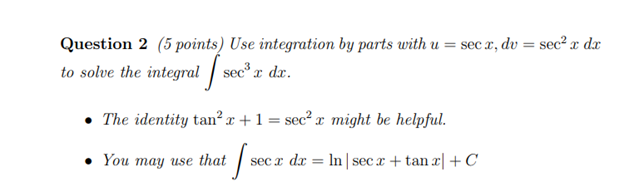 often more ways than one to solve an integral. In this and
