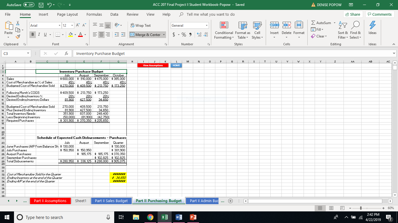 - 12 ' = = = ab Wrap Text General 27 4