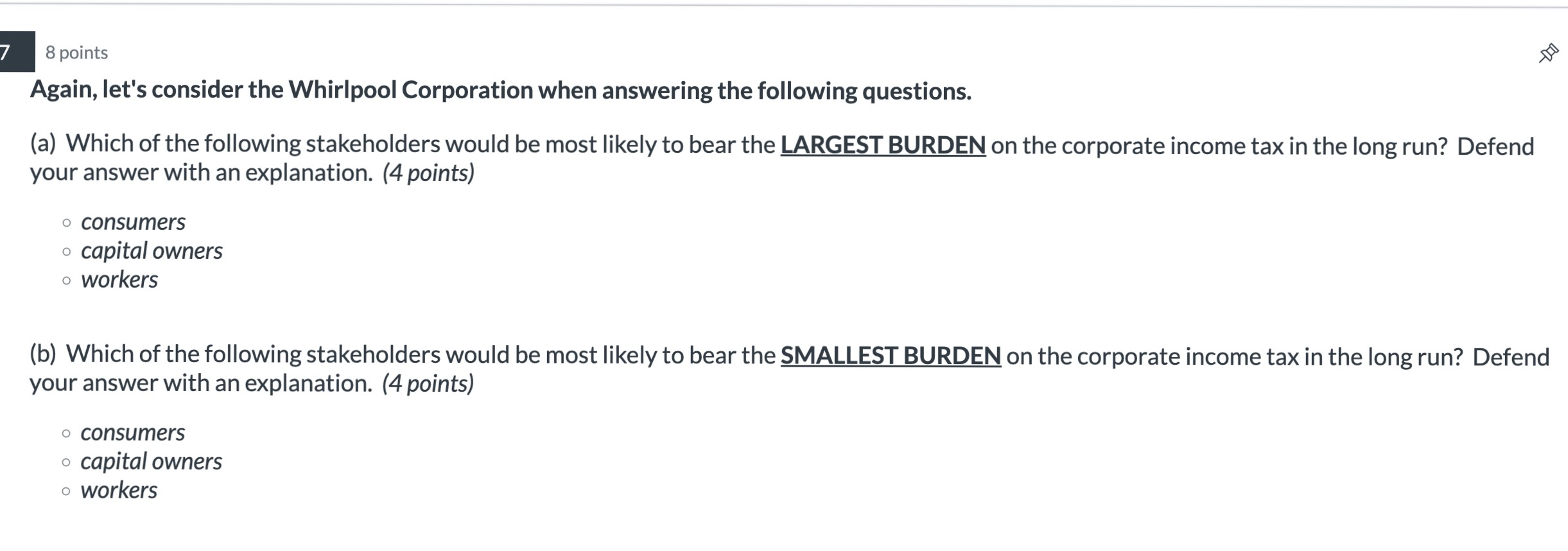 has a history of paying high dividends compared to its competitors. (a)