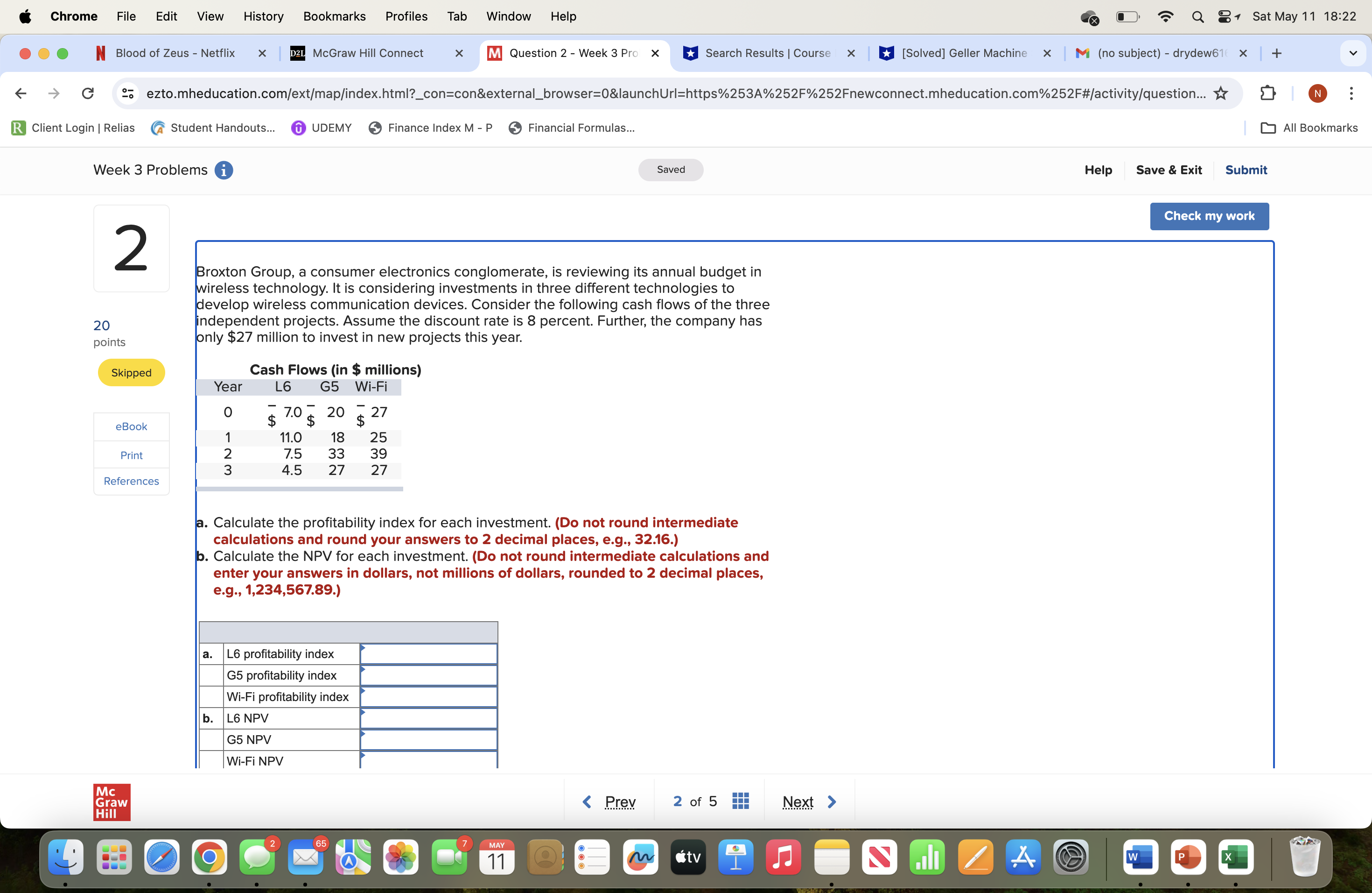  Chrome File Edit View History Bookmarks Profiles Tab Window Help Q