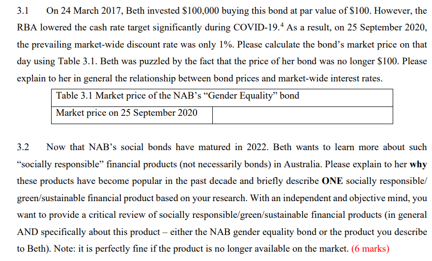 and sustainability. Through a financial broker, Beth leamed about Australia's first ever