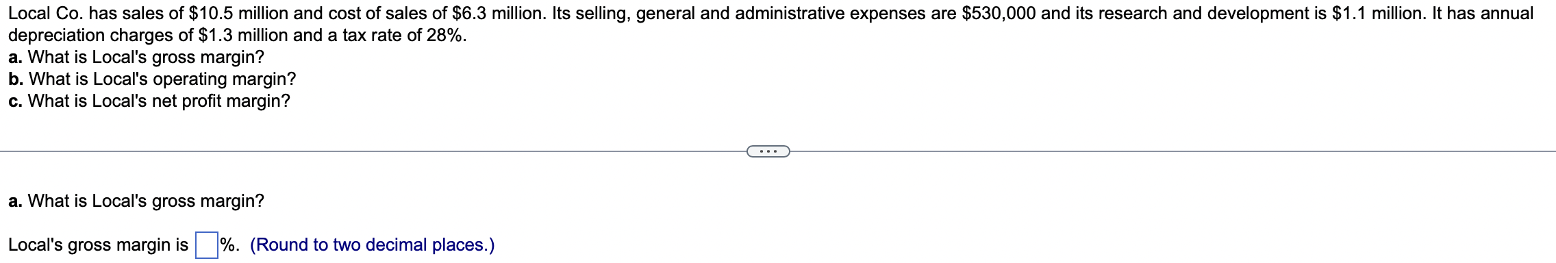 operating margin of 11.7% on total sales of $29.2 million. What is