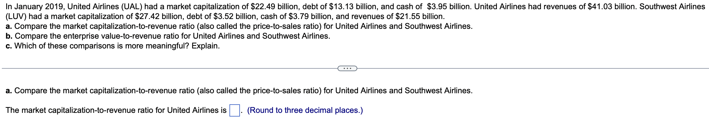 to one decimal place.) Local Co. has sales of $10.5 million and