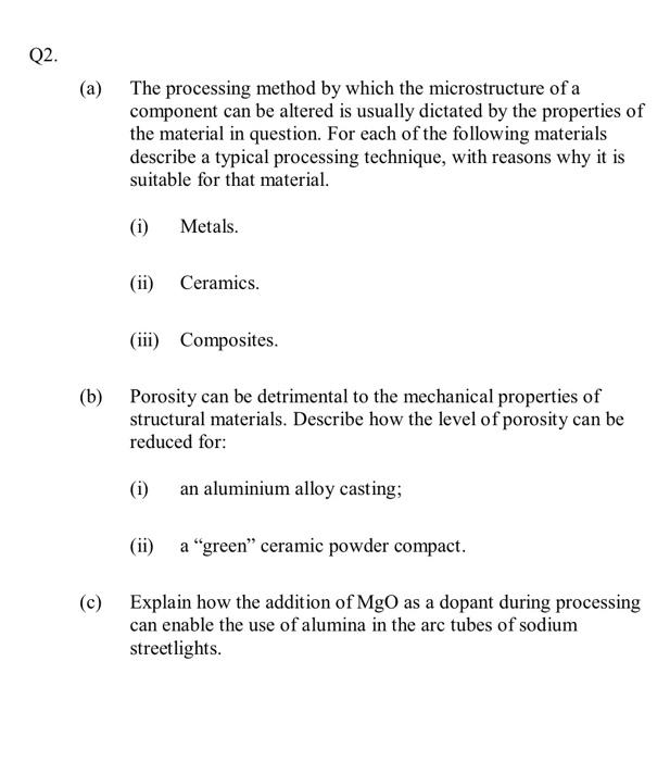 on the type of material it is made of. For each of