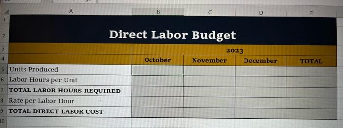 folder with an input page you MUST use. Complete the shaded areas