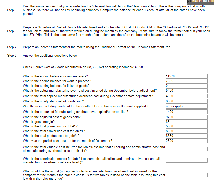 an error , I provided all the information you need just in