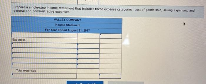 sold Sales salaries expense Rent expense-Selling space Store supplies expense Advertising expense