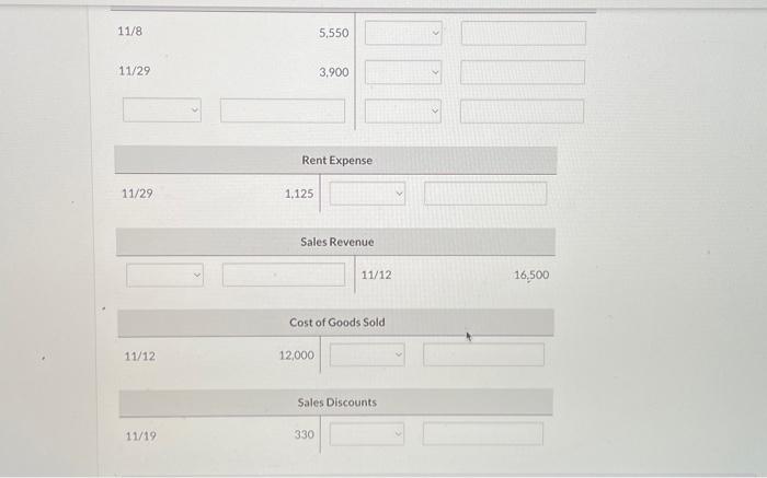terms 2/10, n/30. The cost of the merchandise sold was $12,000. 15