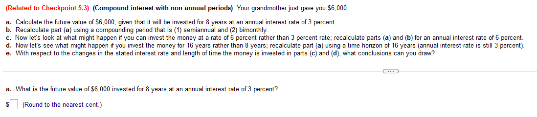 b through e please, I figured out a, thank you! a.